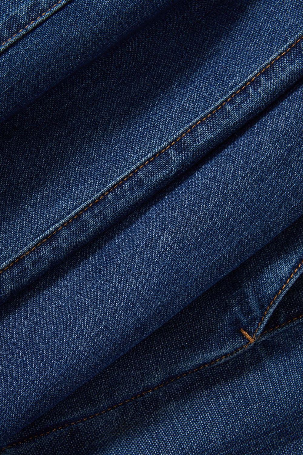 High-Waist-Hose aus Baumwolle