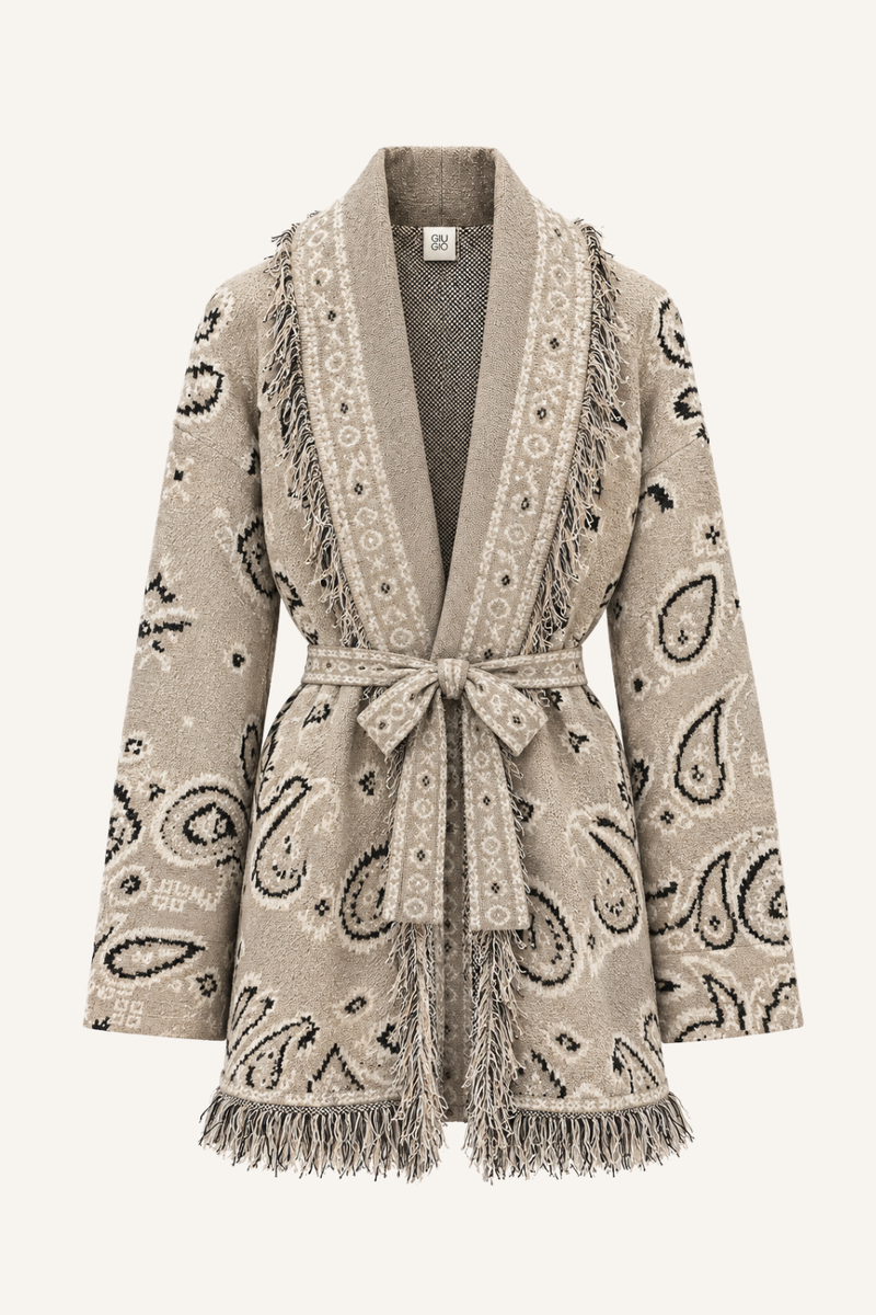 Cardigan Luna in Beige