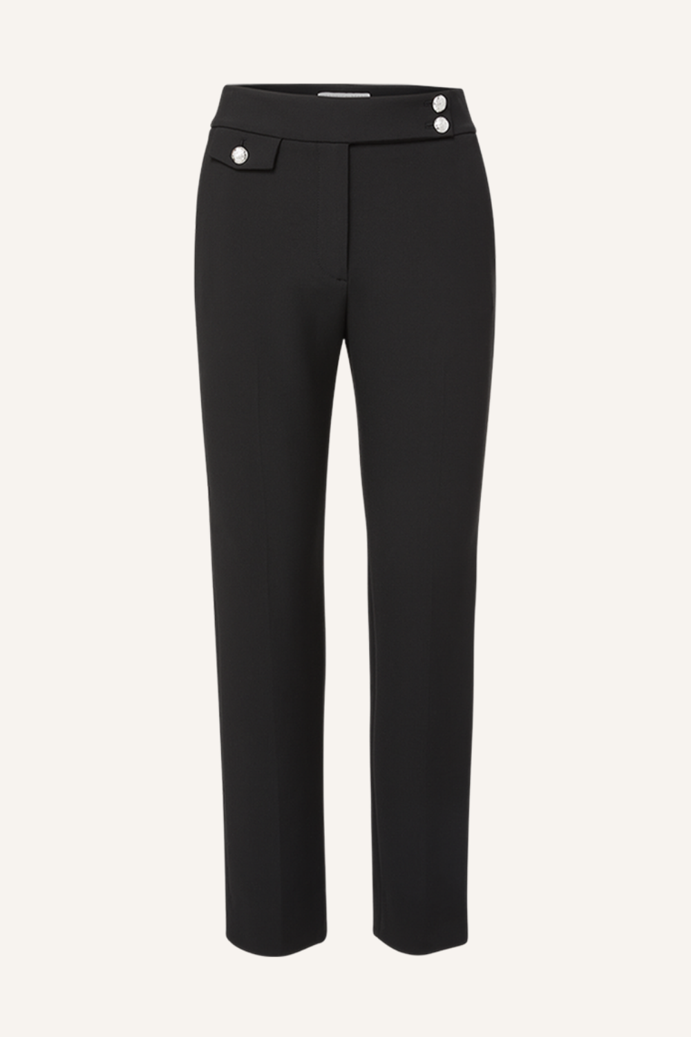 Hose Renzo in Black/Silver