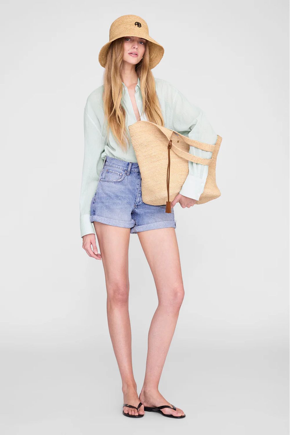 Bucket Hat Cabana aus Raffia