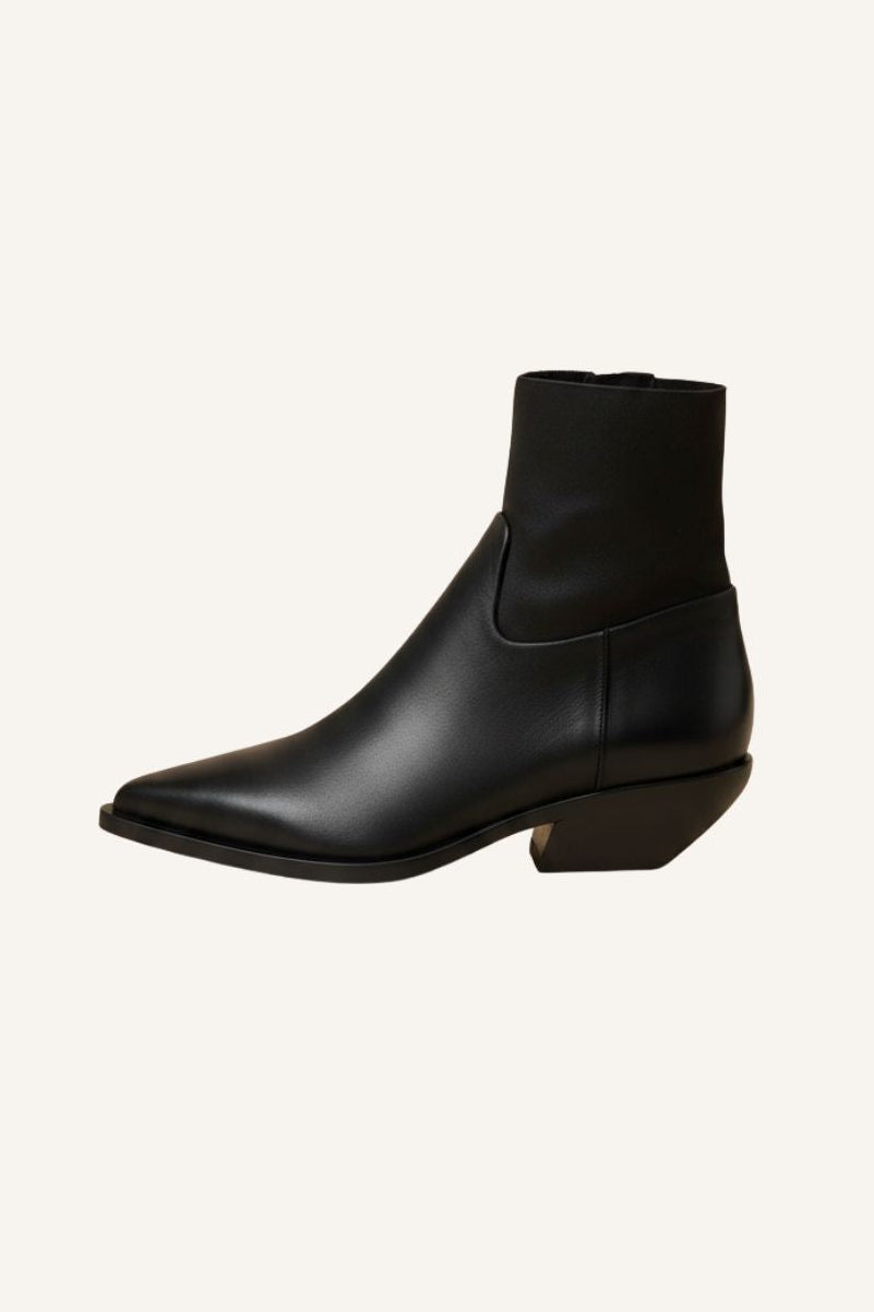 Stiefelette Boston in Nero