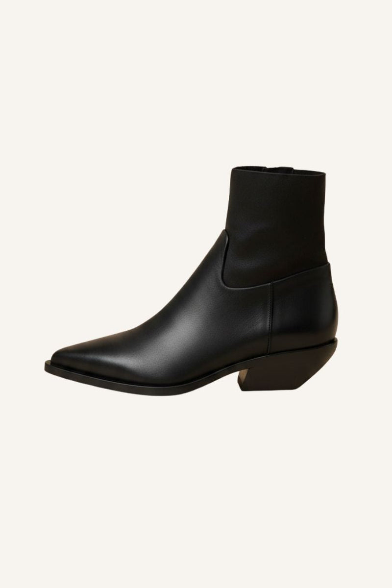 Stiefelette Boston in Nero