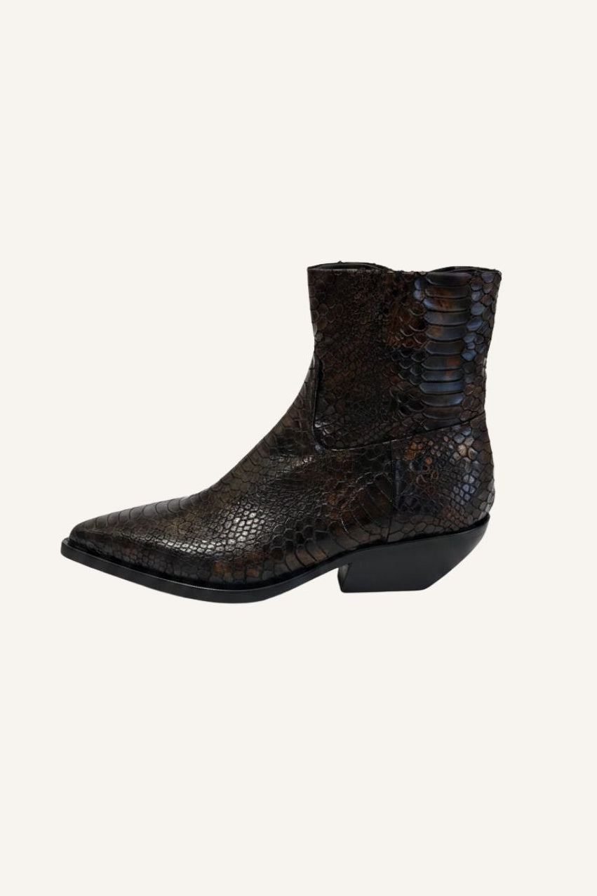 Stiefelette Indiana in chocolat