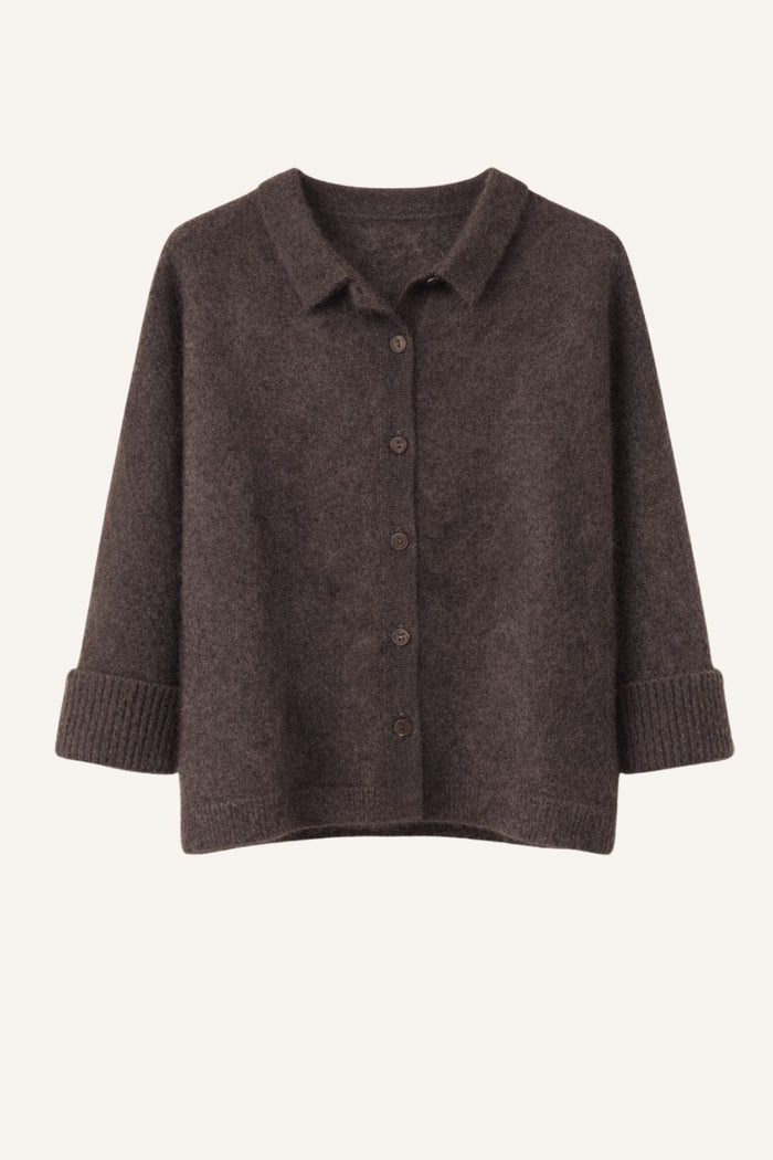 Cardigan in Espresso