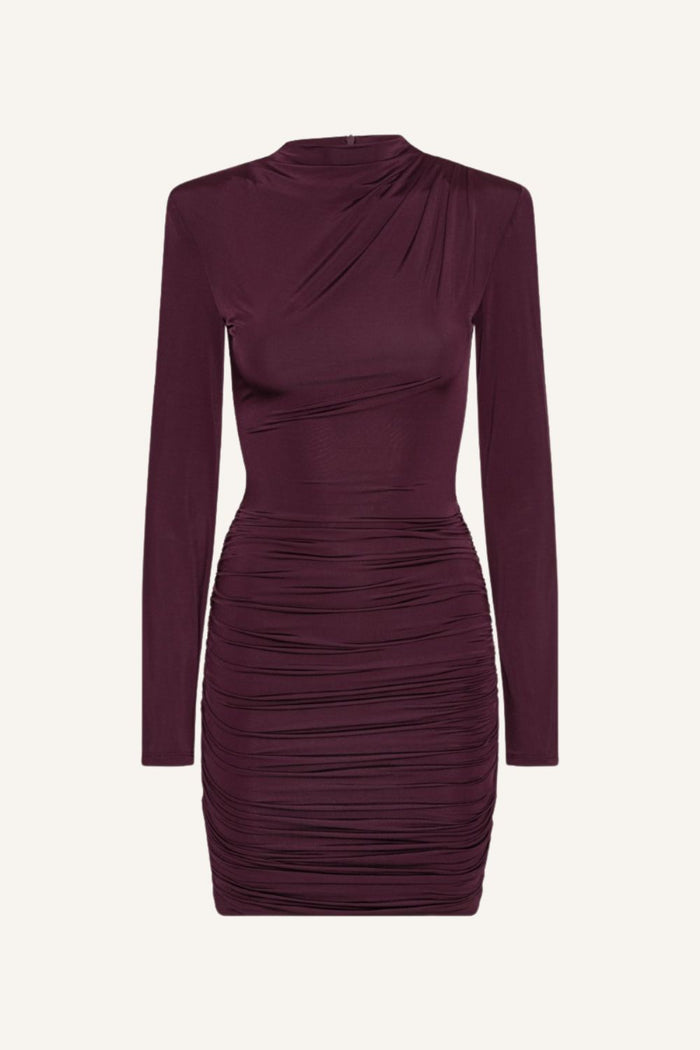 Kleid Drapey in Winetasting