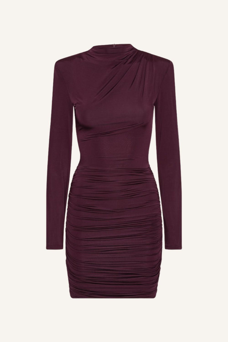 Kleid Drapey in Winetasting