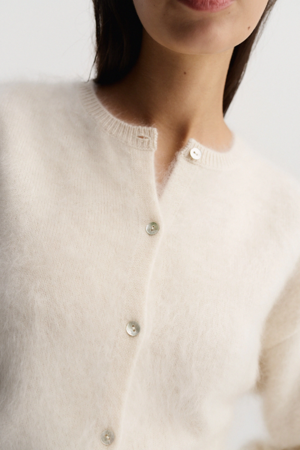 Strickjacke Coco aus Brushed Kaschmir