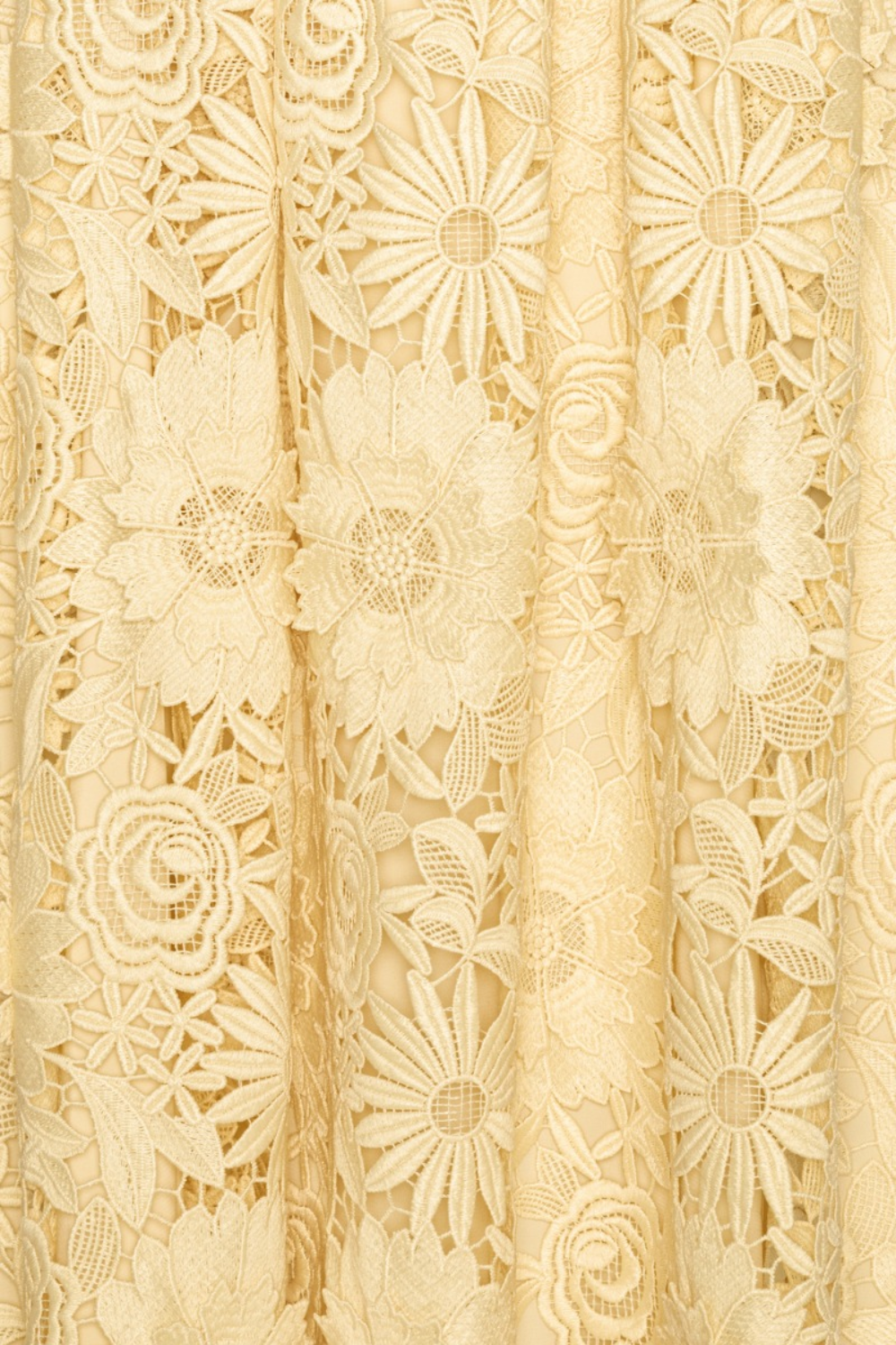 Kleid Midi 3D-Spitzen