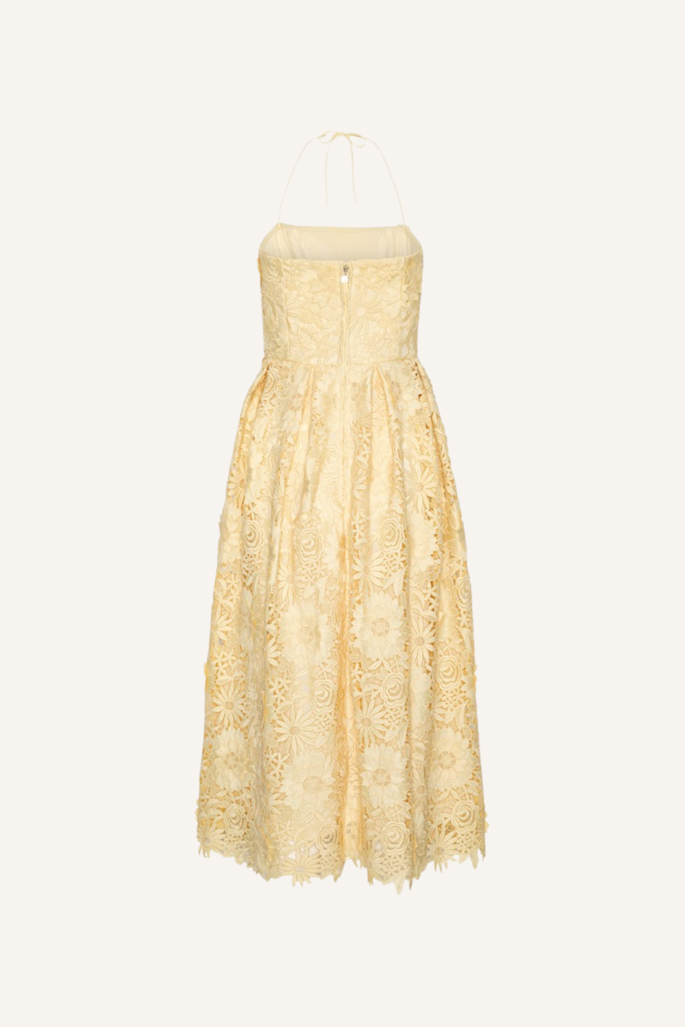 Kleid Midi 3D-Spitzen