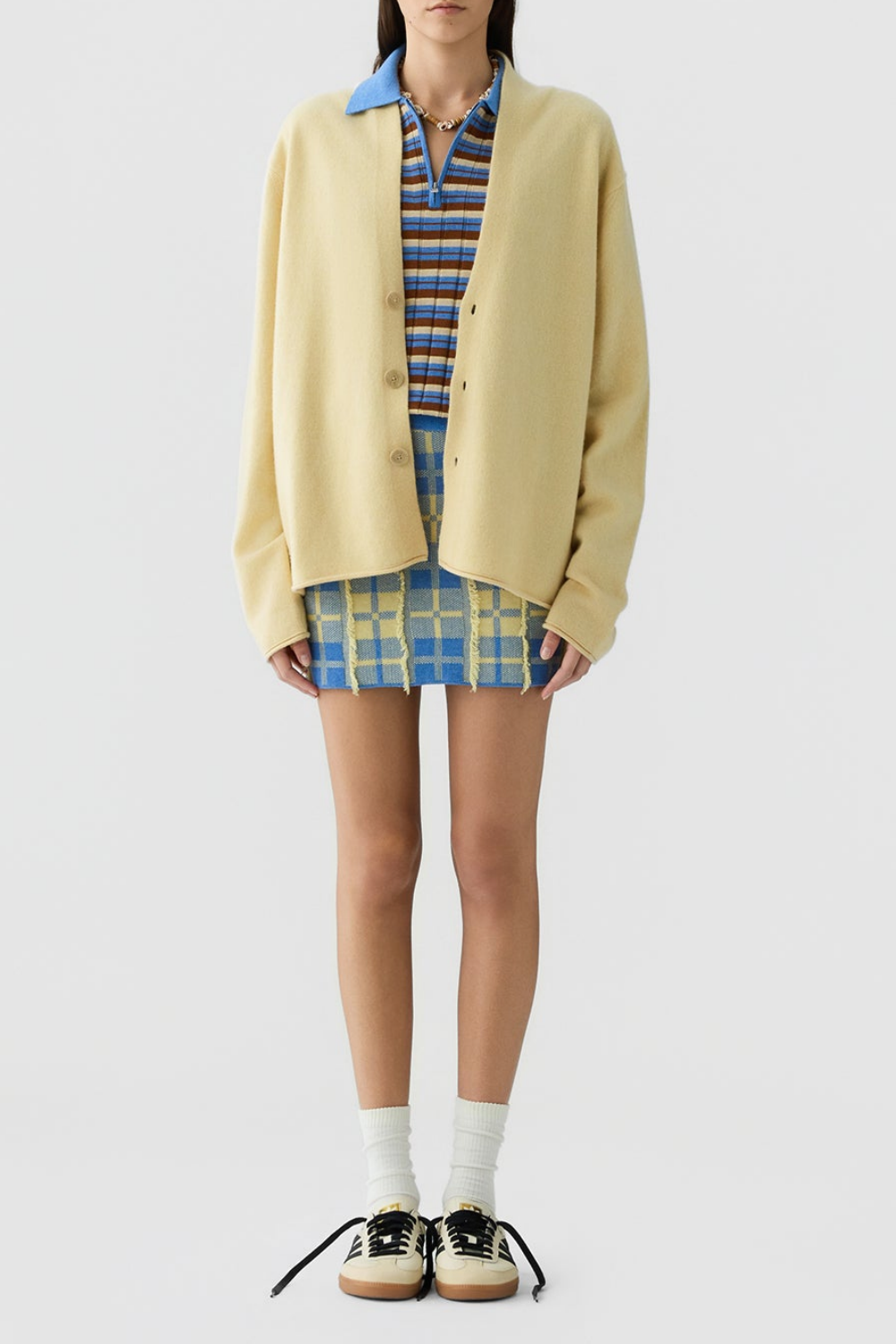 Cardigan Everywear in Butter