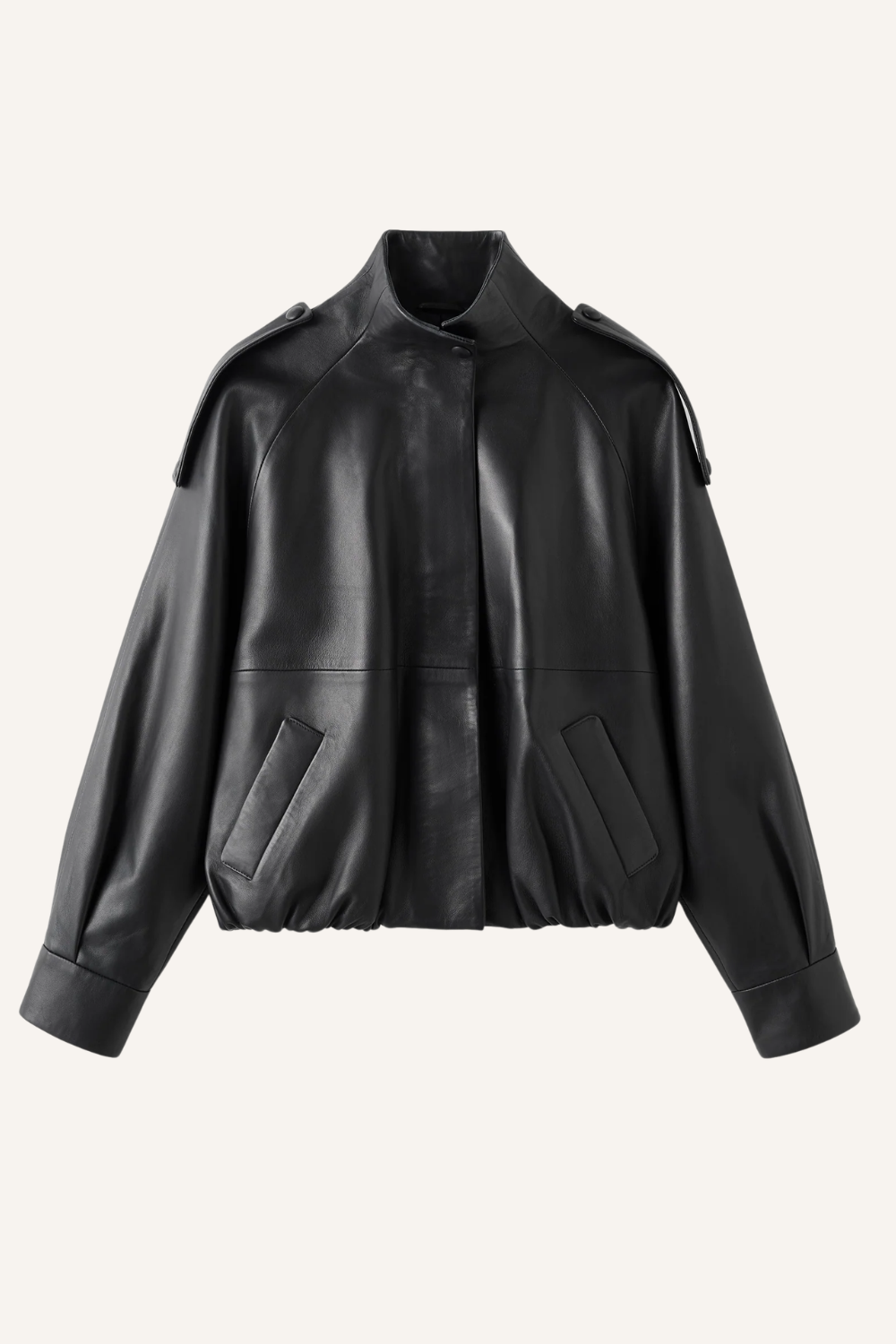 Leder-Bomberjacke Mija aus Lammleder