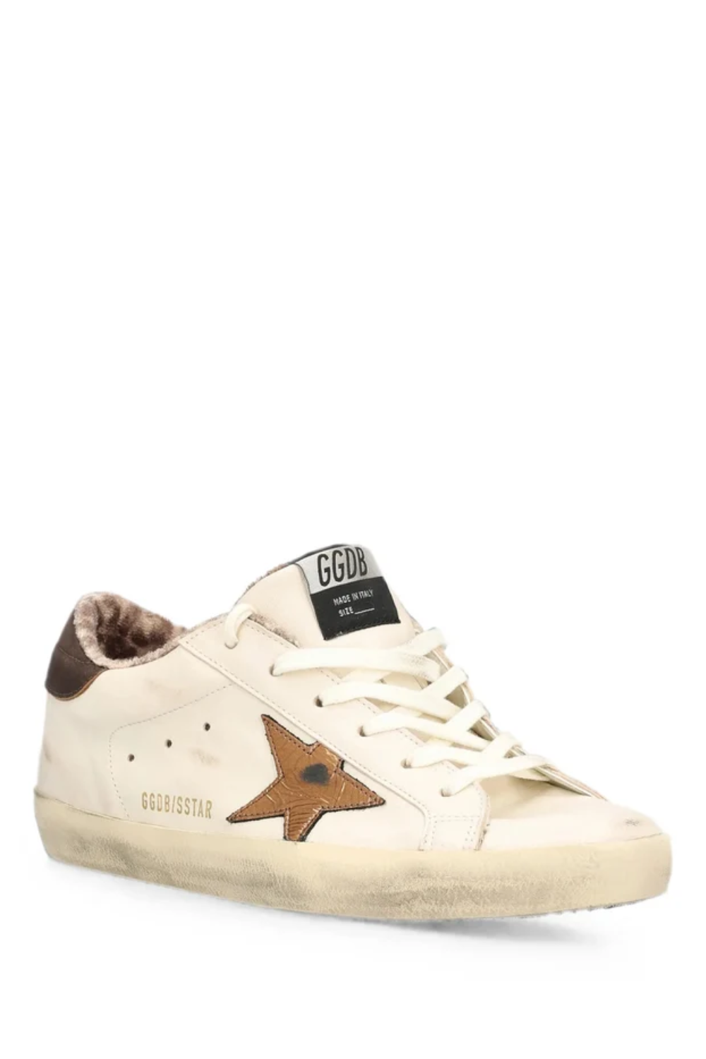 Sneaker Super Star in Buttercream
