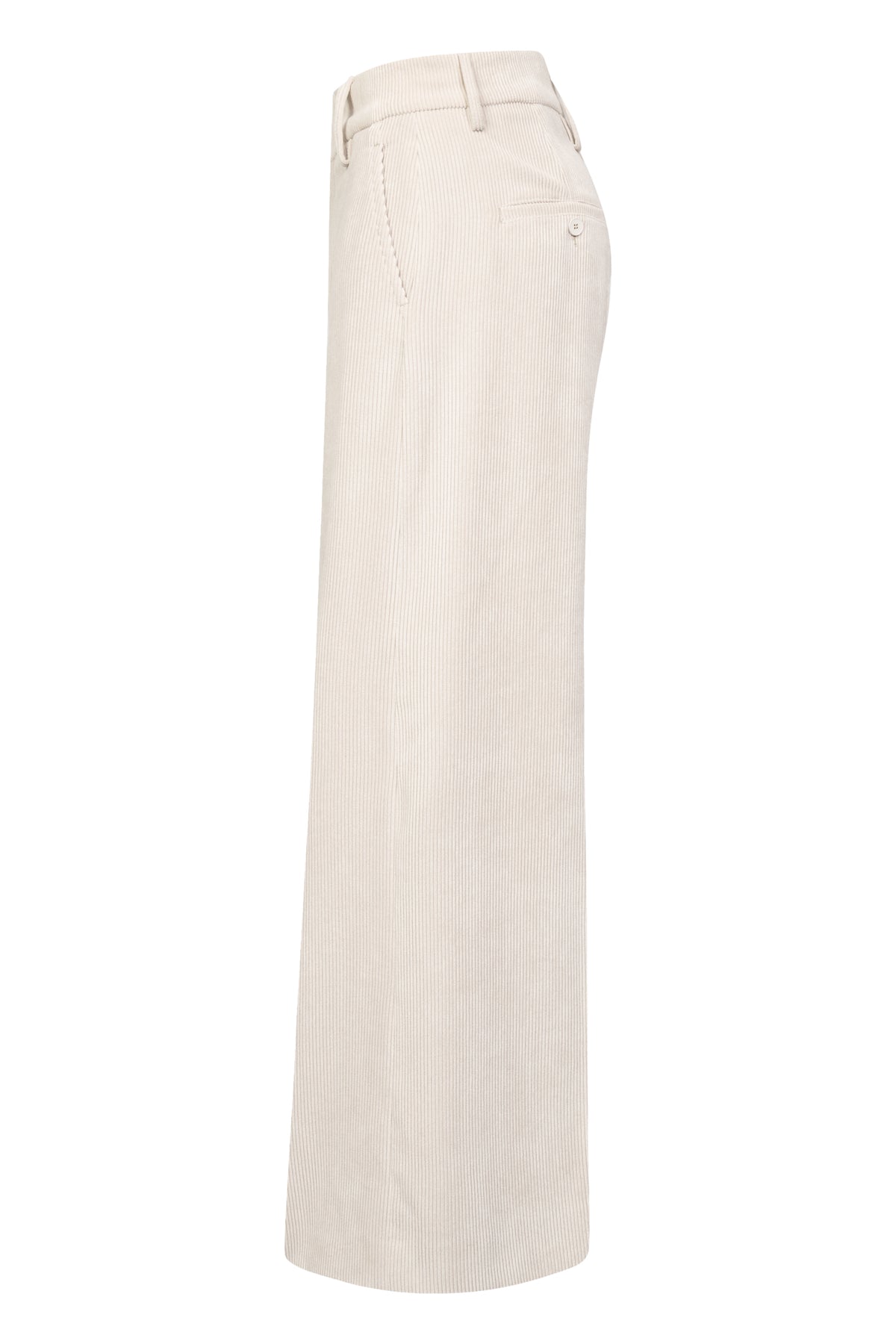 Hose Ivon Wide Wale Corduroy in Düne