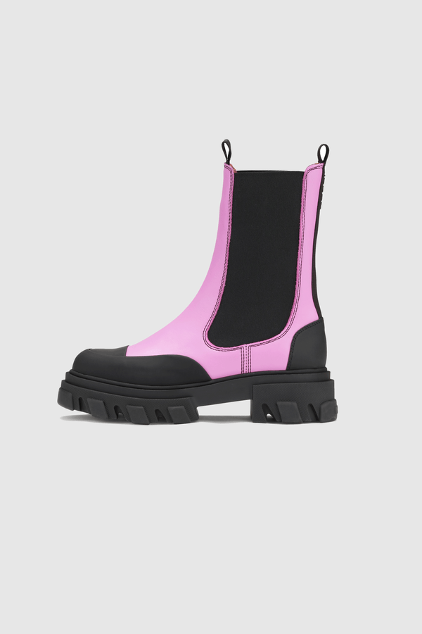 Mid Chelsea Boots Pink