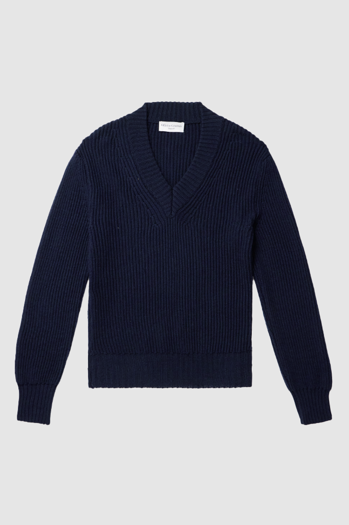 Francis V-Neck Dark Navy