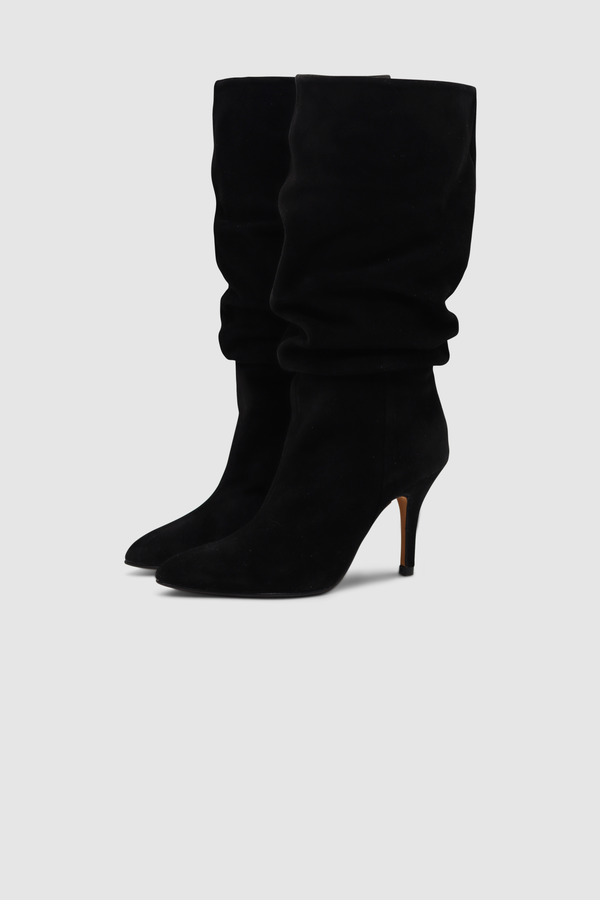 Slouchy Boots Negro