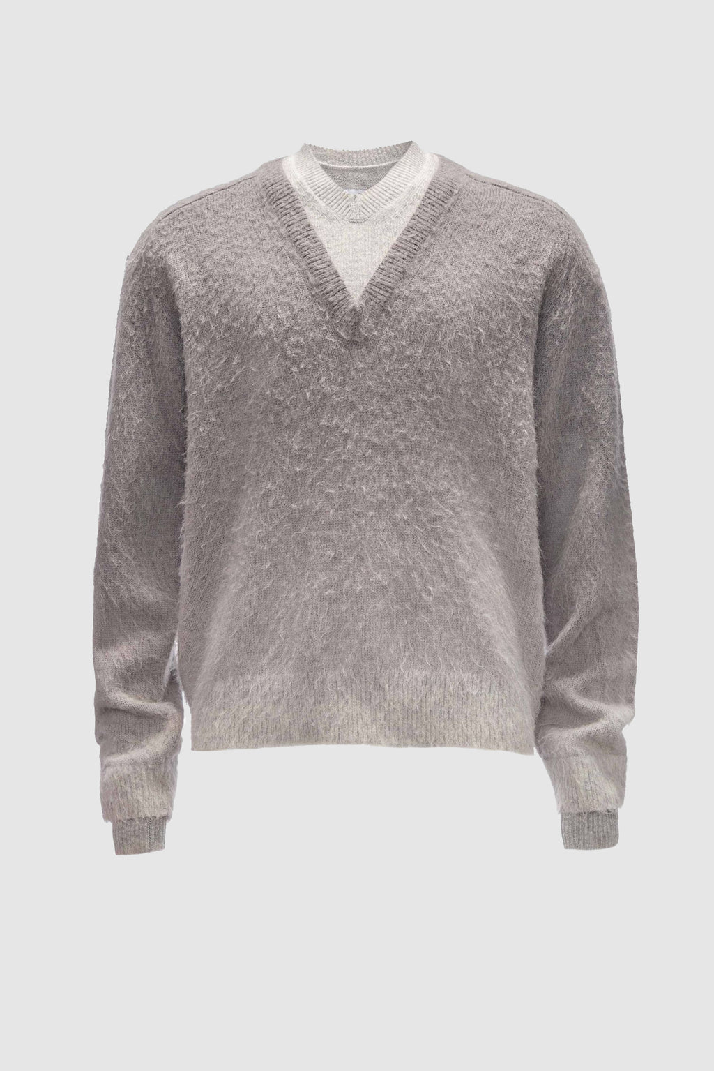 Pullover V-Neck Gradient