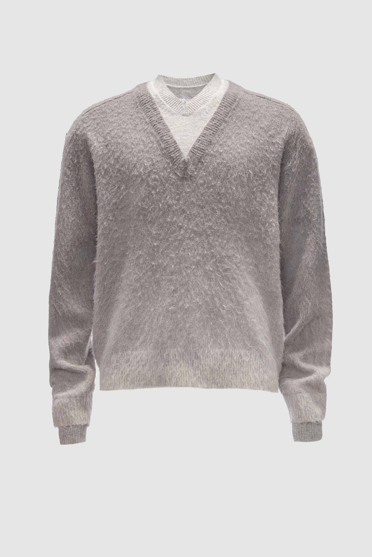 Pullover V-Neck Gradient