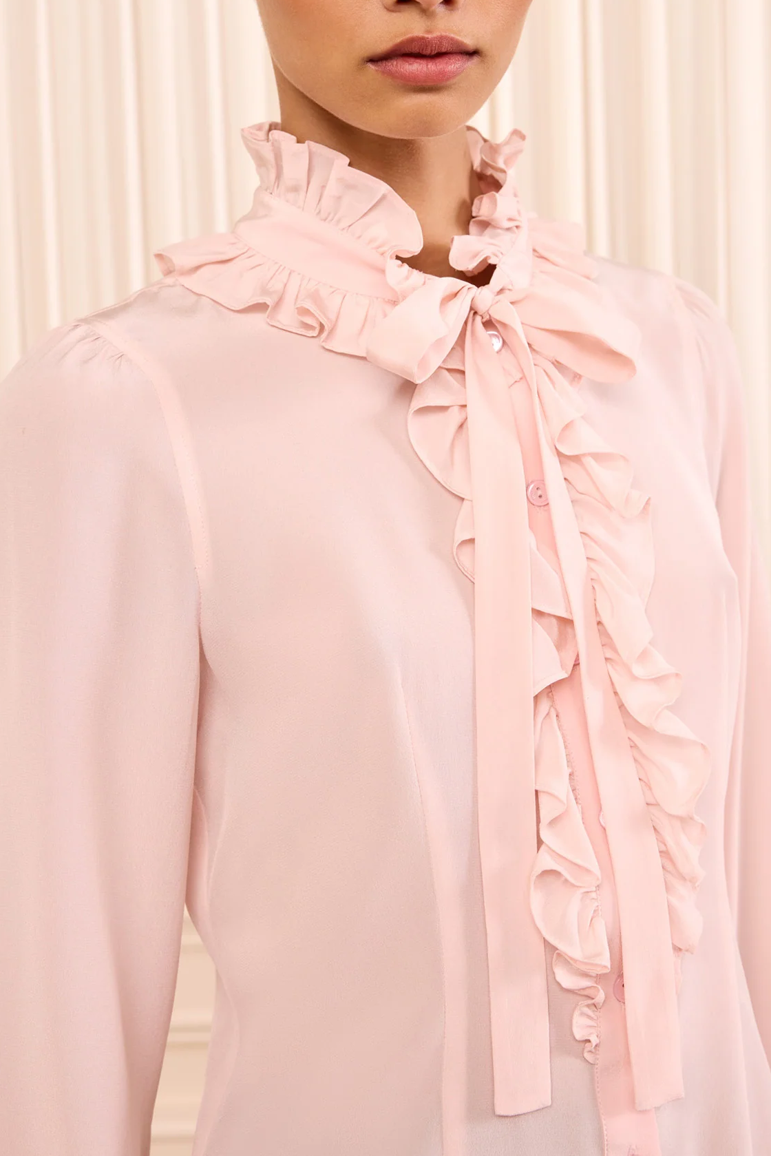 Bluse Catroux Long Sleeve aus Seide