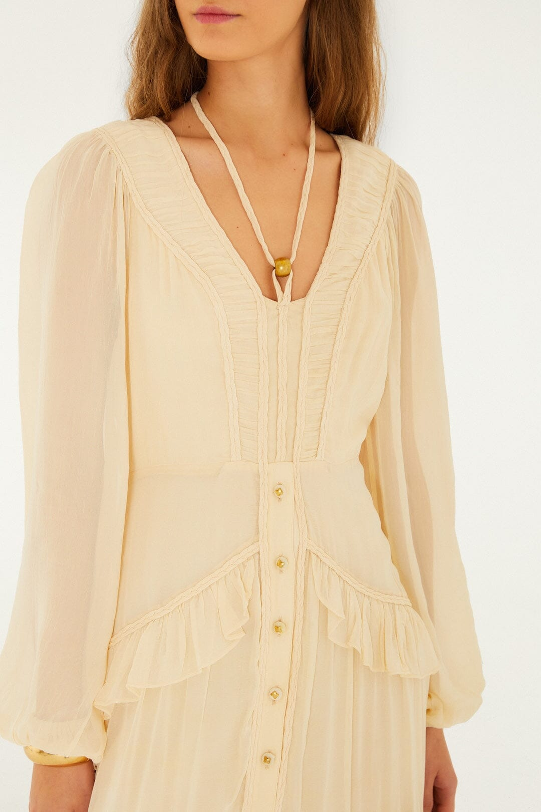 Maxi Kleid Braided