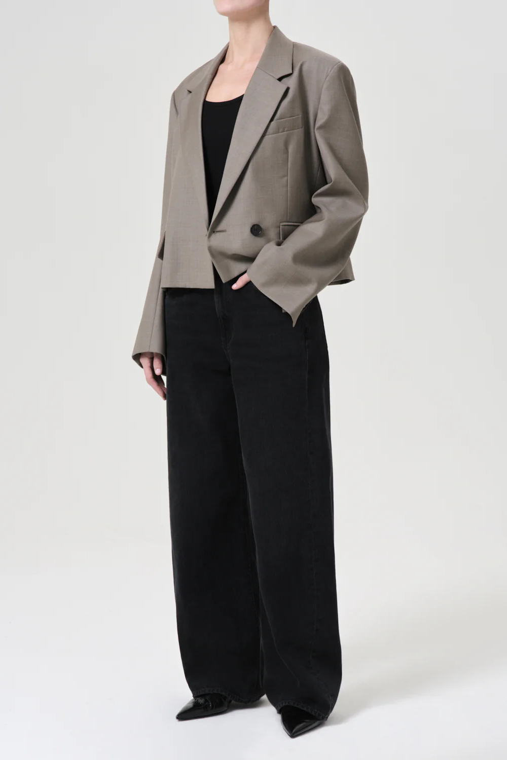 Blazer Callie Cropped