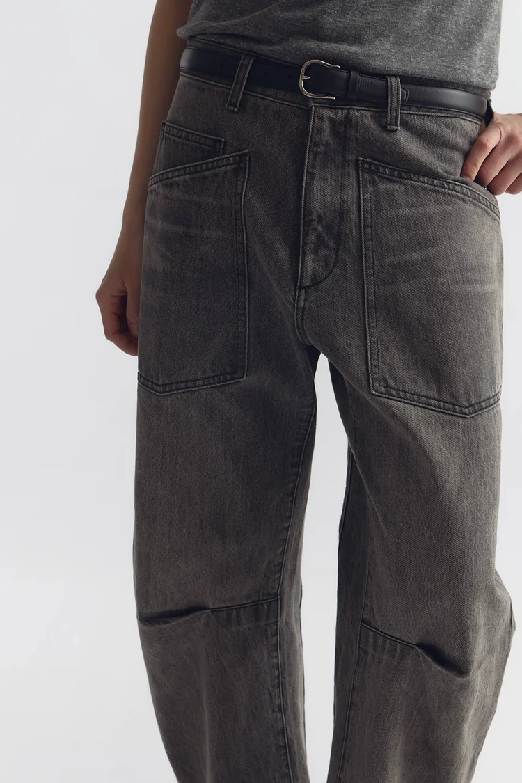 Jeans Shon in Ash Grey Wash
