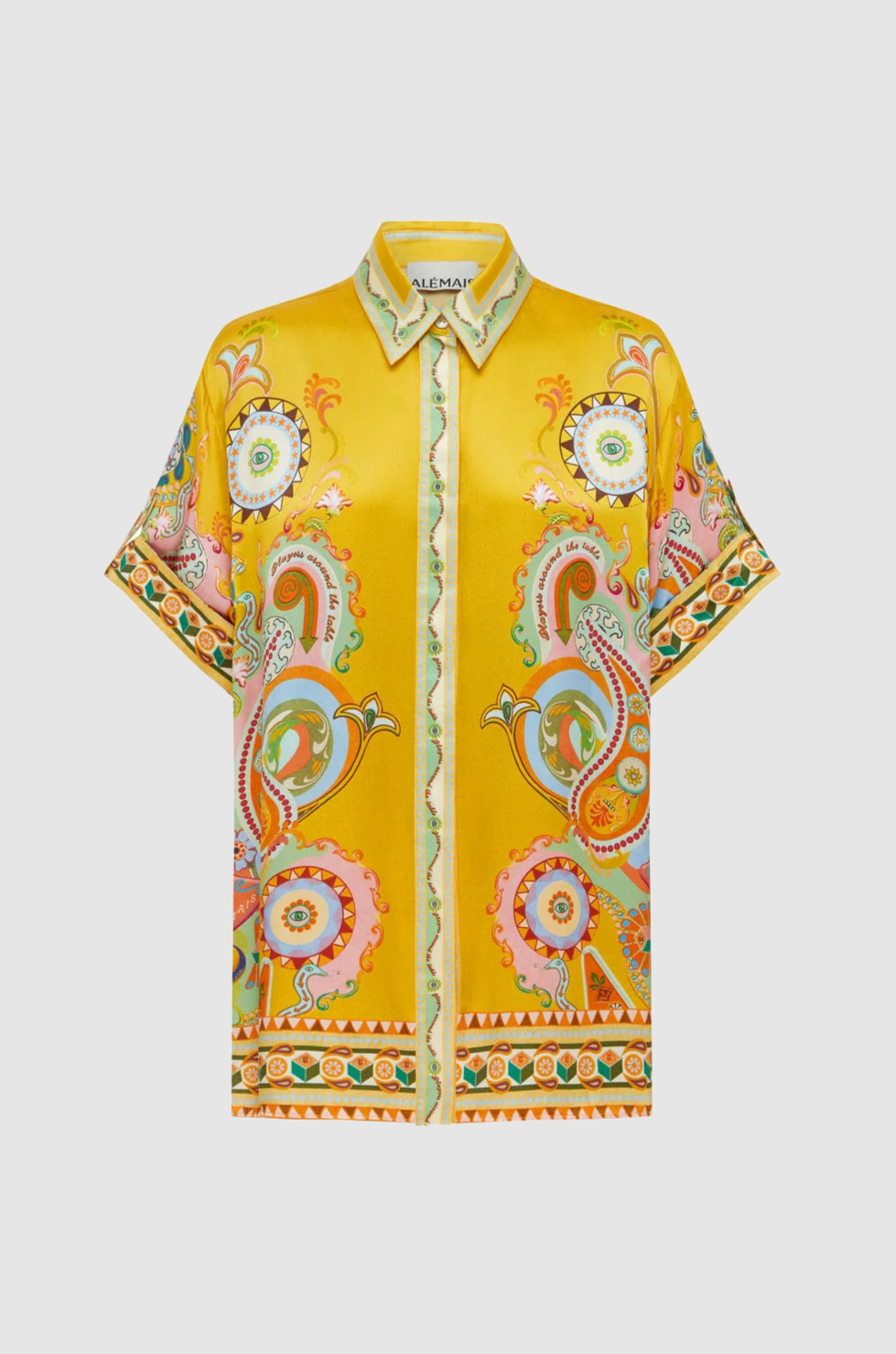 Pinball Silk Shirt von Alemais.