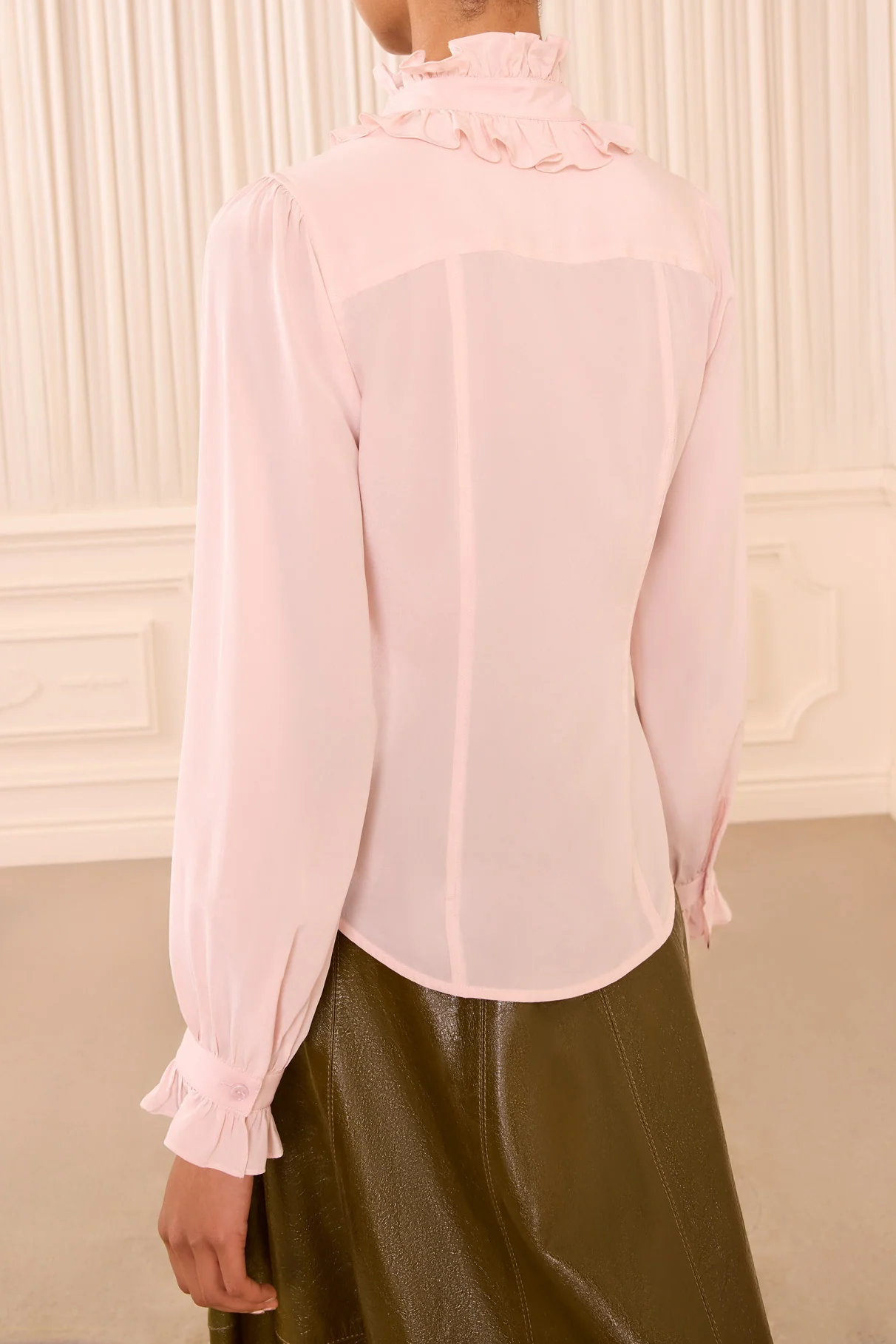 Bluse Catroux Long Sleeve aus Seide
