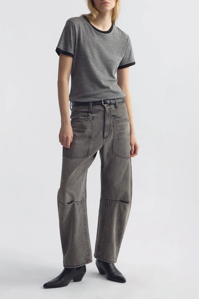 Jeans Shon in Ash Grey Wash