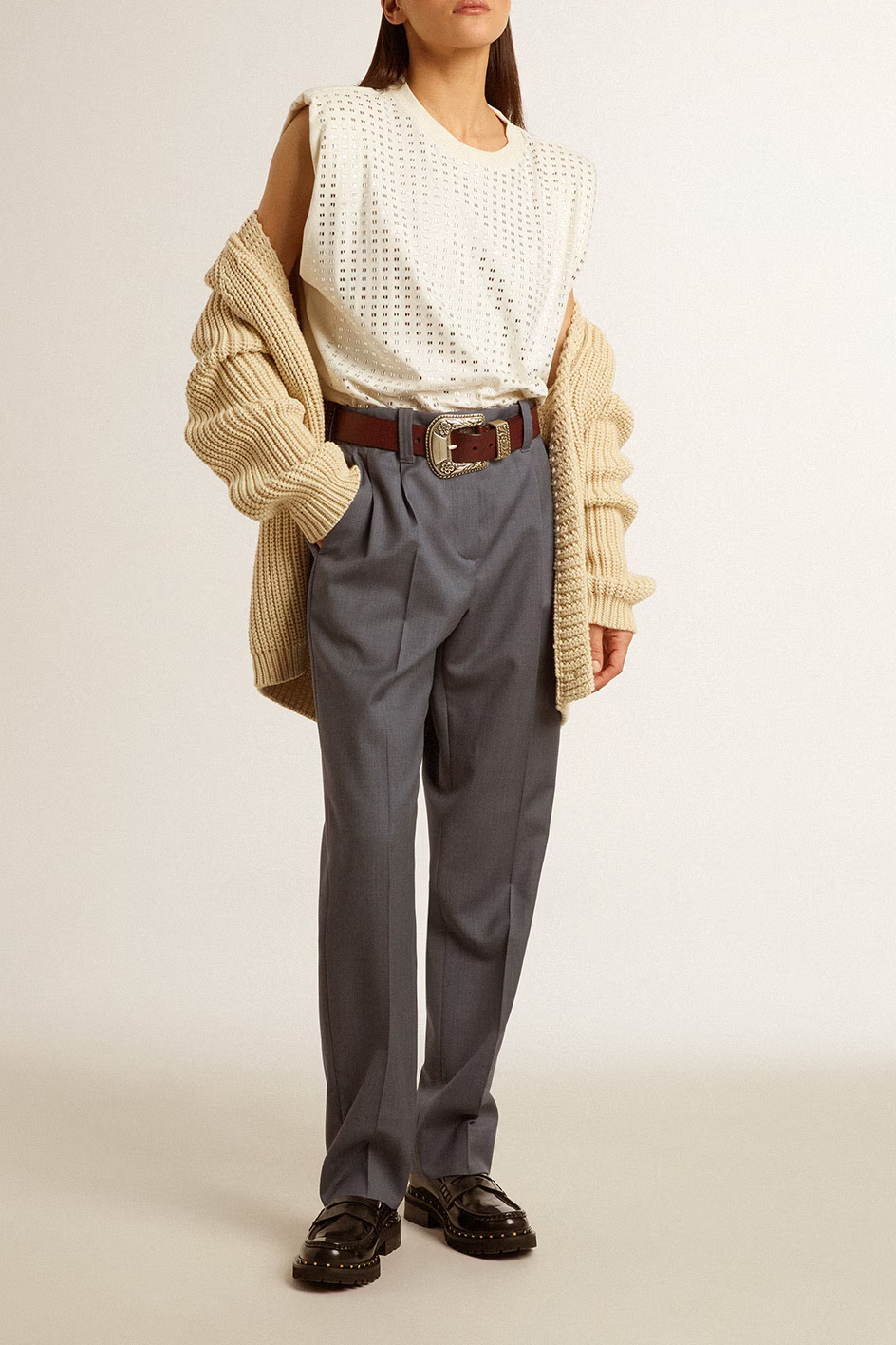 Top Journey Knit Mesh