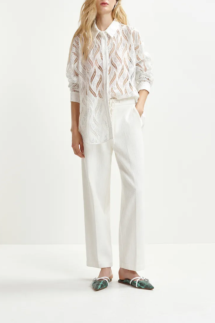 Hose Heftig Straight Leg