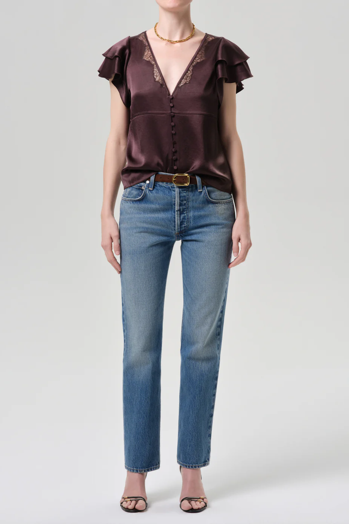 Jeans Savannah Cigarette in Patina