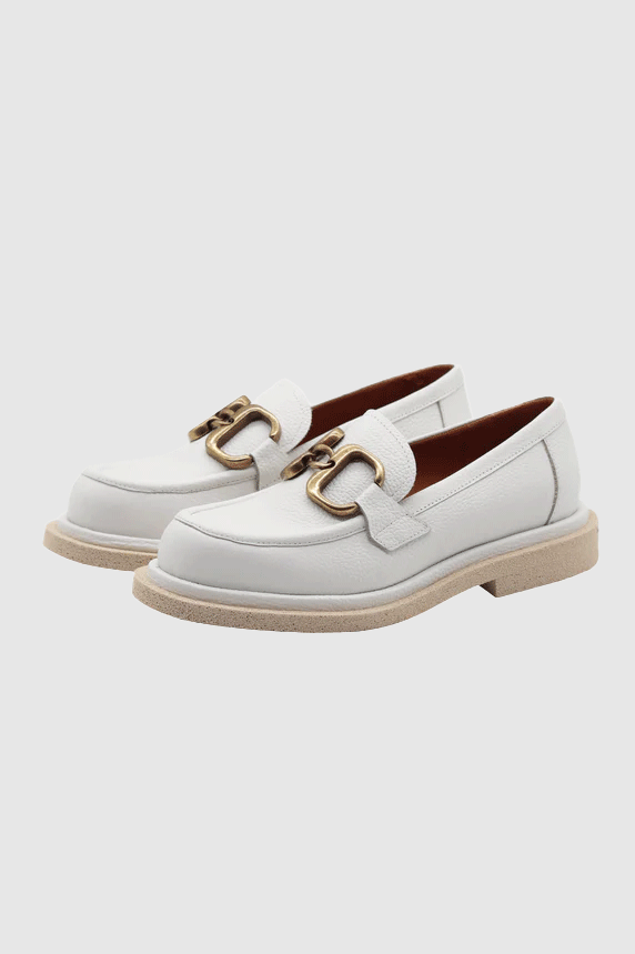 Alce Loafer Bianco