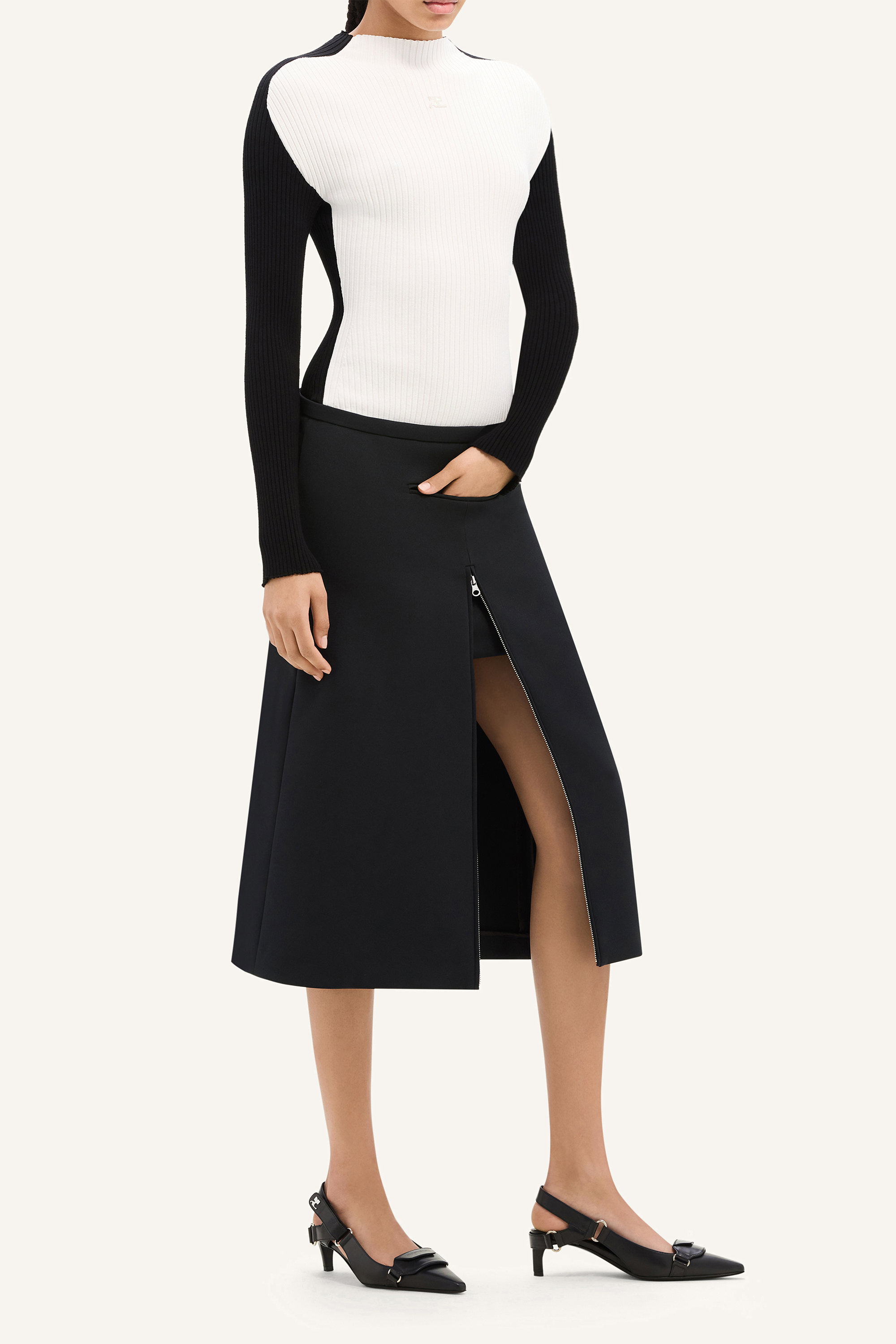 Rock Tailored Zipped Twill