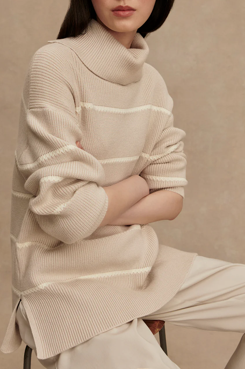 Sweater Hamish Stitch Knit