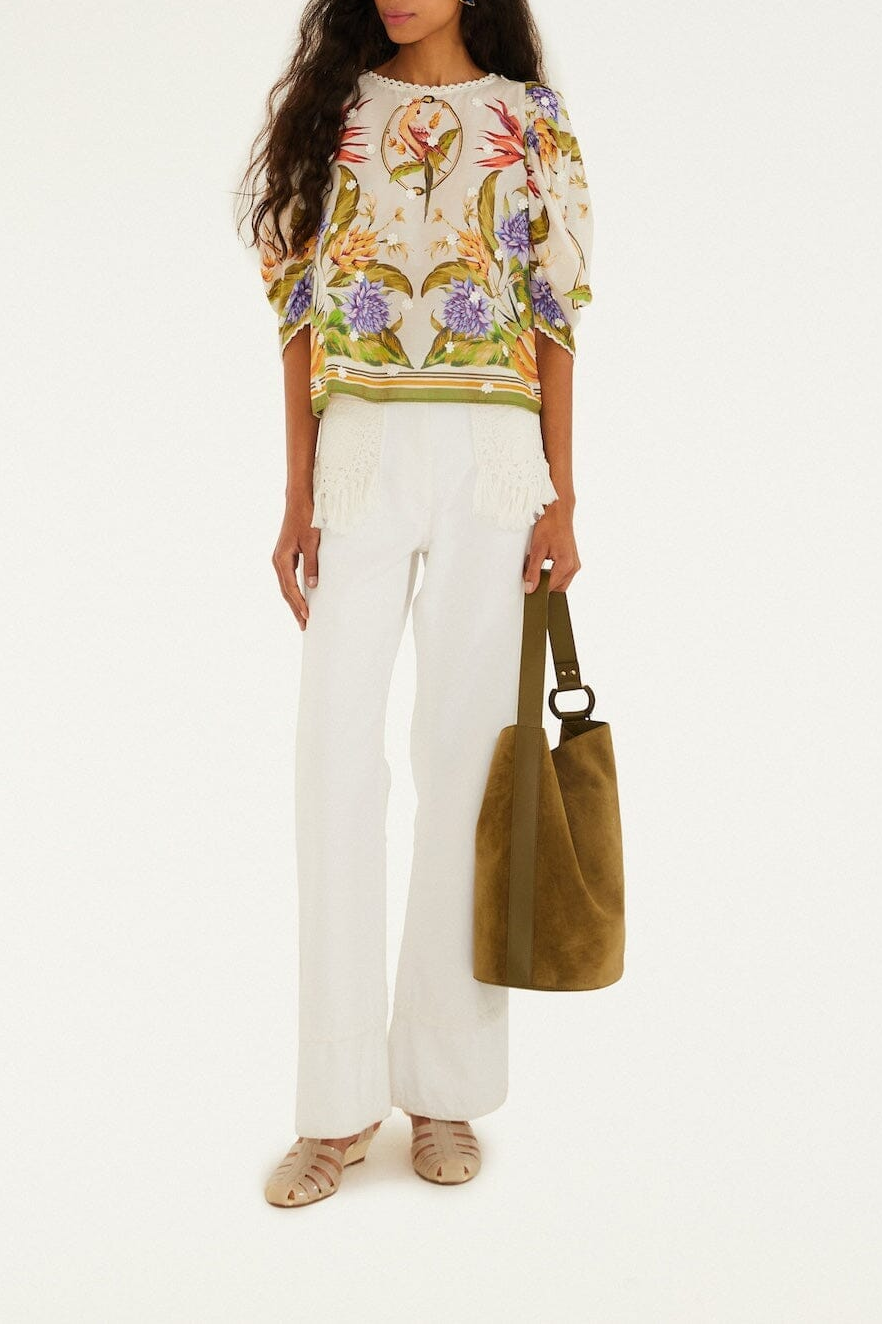 Bluse Tropical Sand