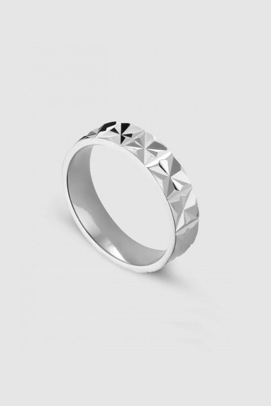 Medium Reflection Ring Sterling Silver