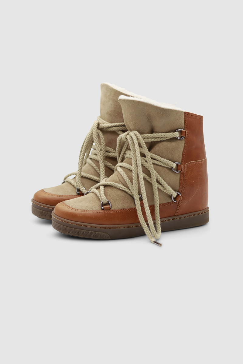 Nowles Snow Boots Camel