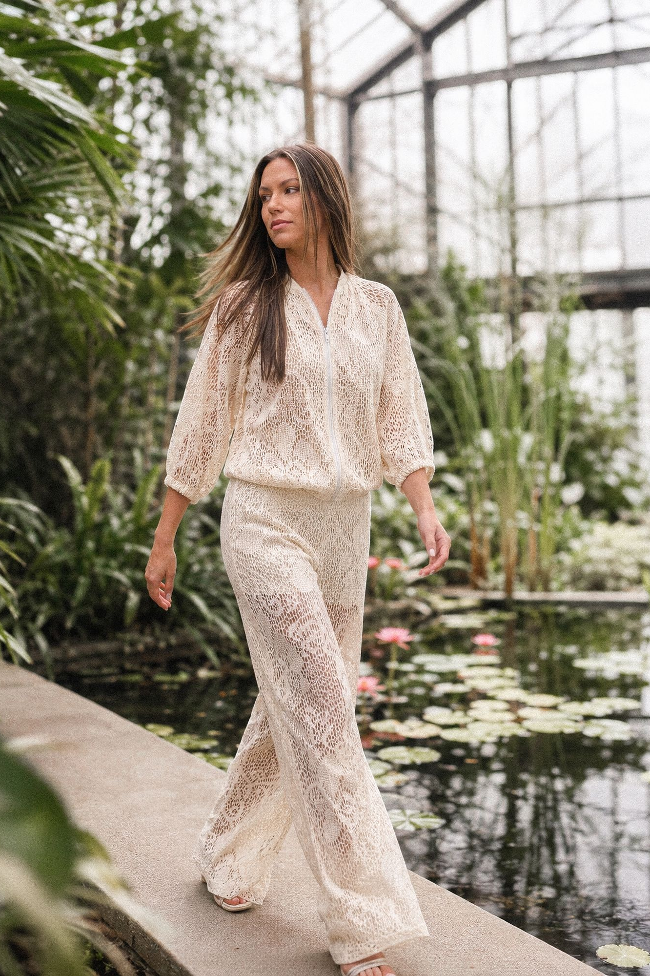 Transparenter Sweatshirt Stromboli