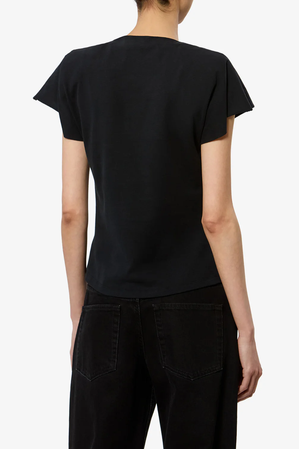 Tee Shirt Nadrine in Schwarz