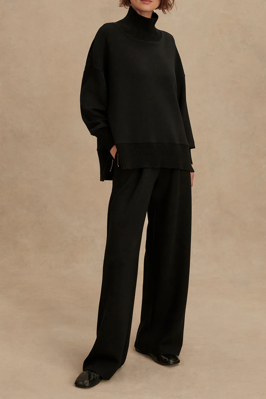 Sweatshirt Barker High Neck