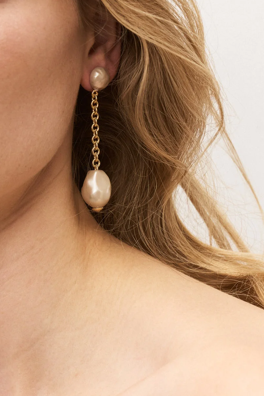 Ohrringe Organic Pearl