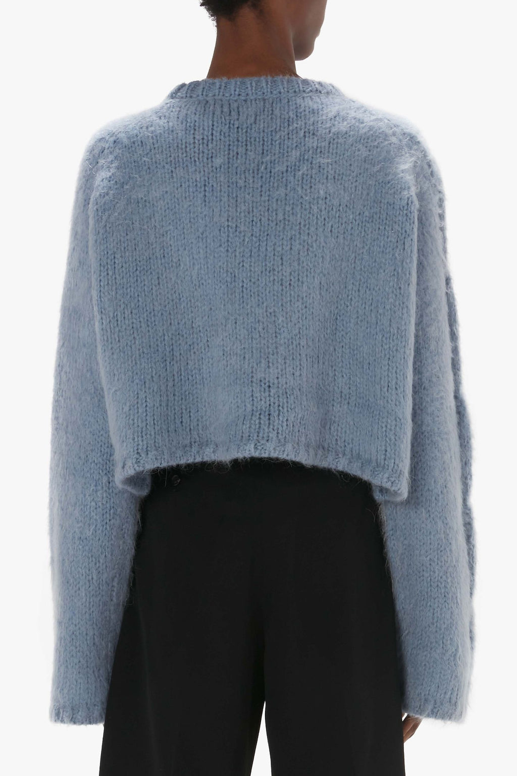Pullover Cropped Cable Knit