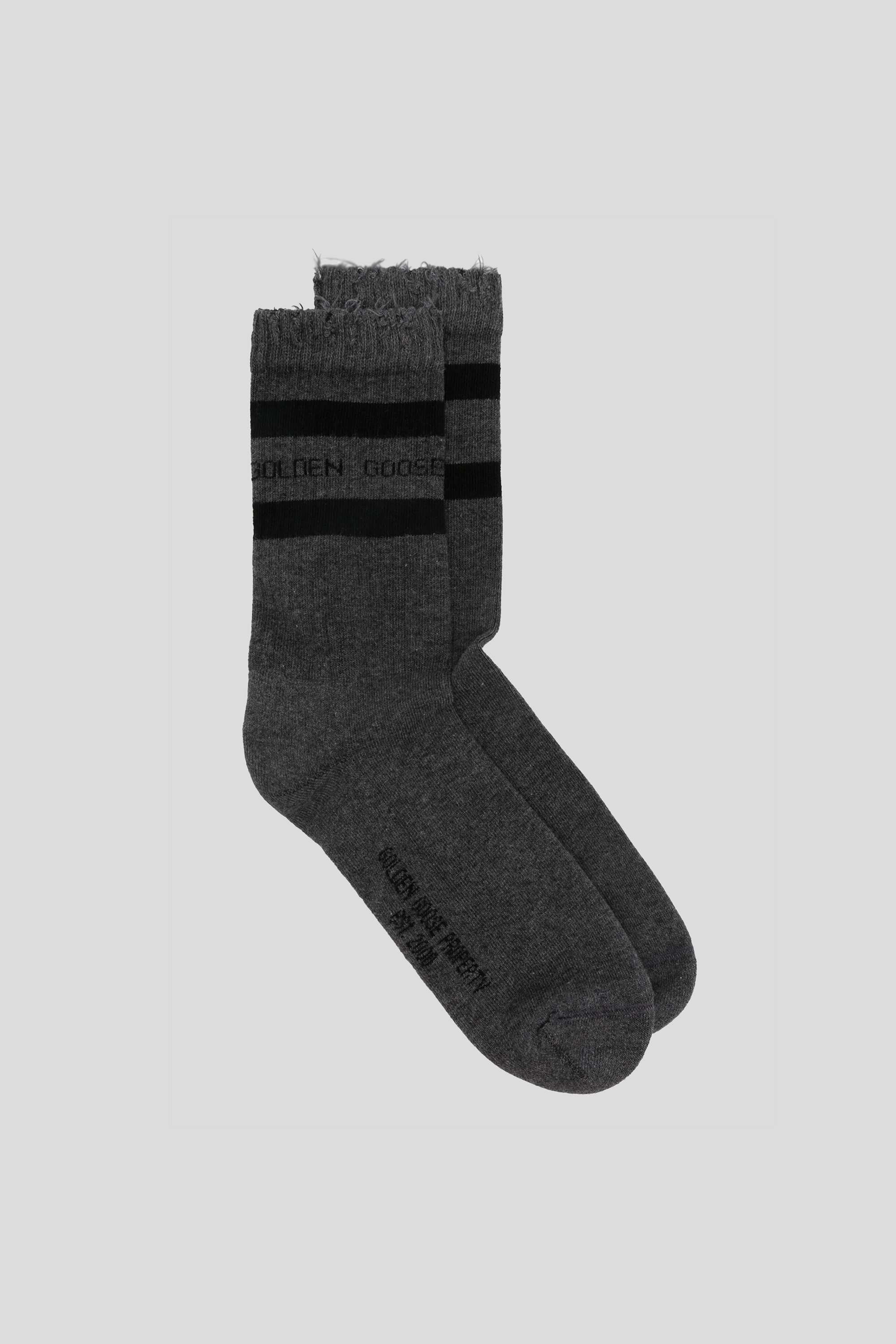 Socken High Rib/ Stripes