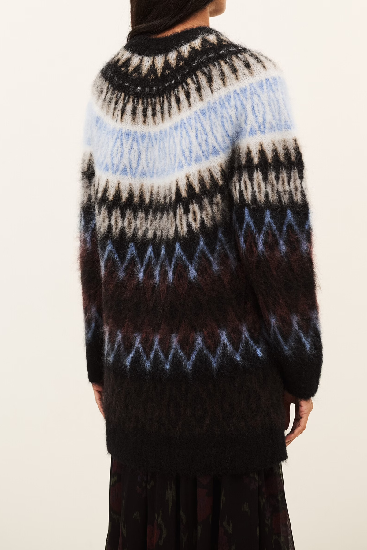 Kleid Folk aus Mohair