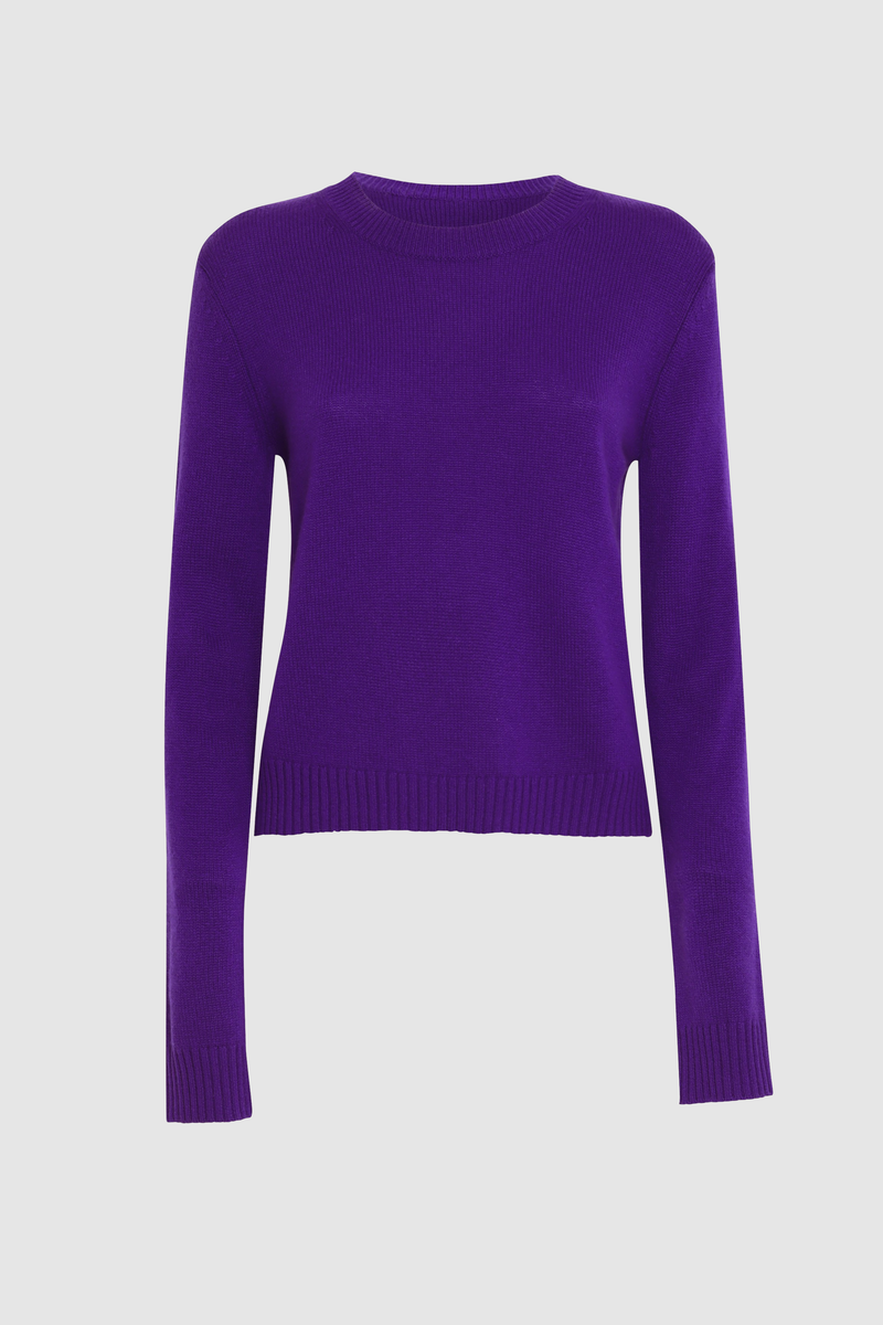 The Mable Sweater Grape
