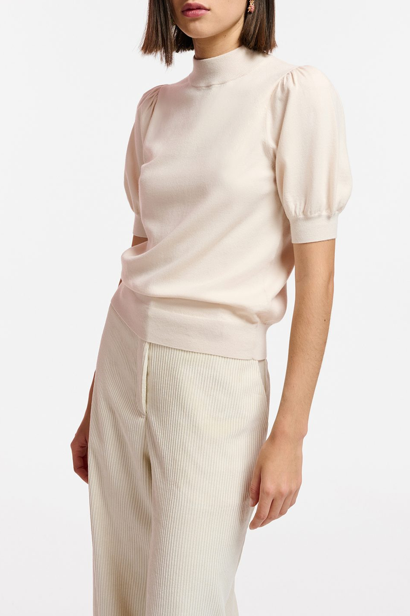 Effervescence Knitted Top Off White