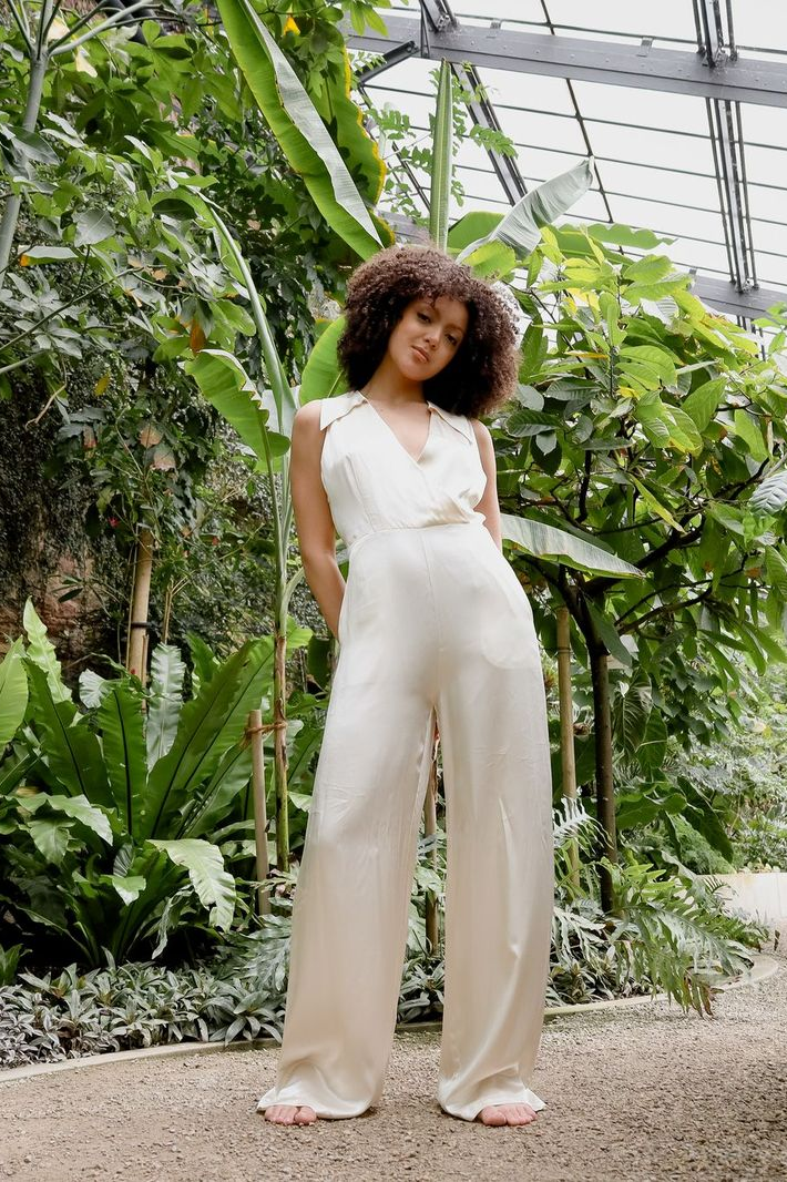 Jumpsuit Salina Creme