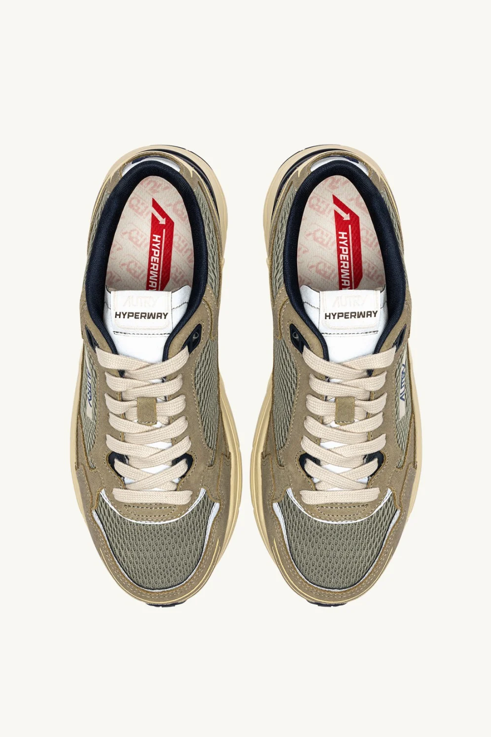 Sneaker Hyperway M in Silver Sage