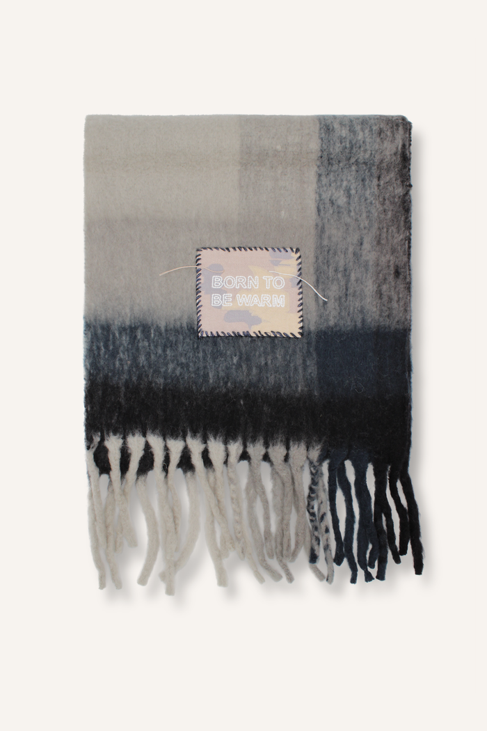 Schal Embroidered